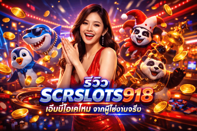 รีวิว SCRSLOTS918 เว็บนี้โอเคไหม จากผู้ใช้งานจริง